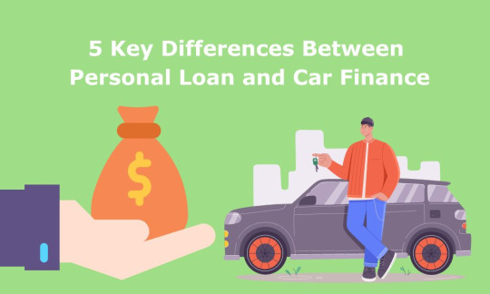 What is the Difference between Car Finance And Personal Loan