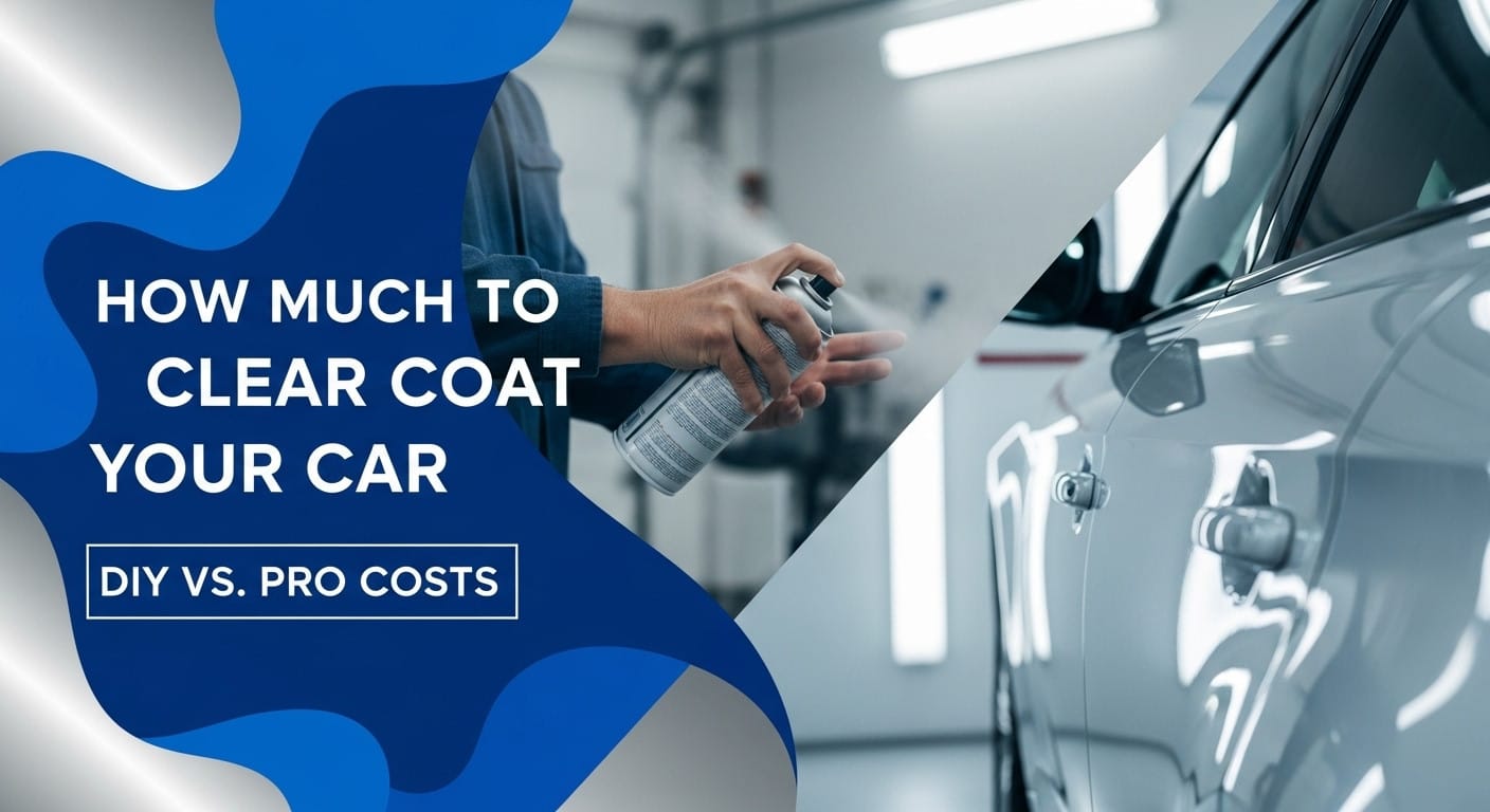 How Much to Clear Coat Your Car: DIY vs. Pro Costs