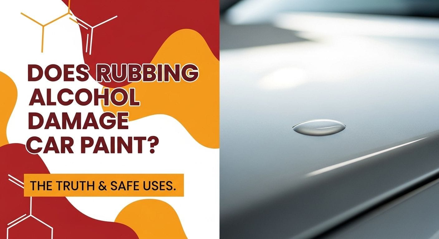 Does Rubbing Alcohol Damage Car Paint? The Truth & Safe Uses.