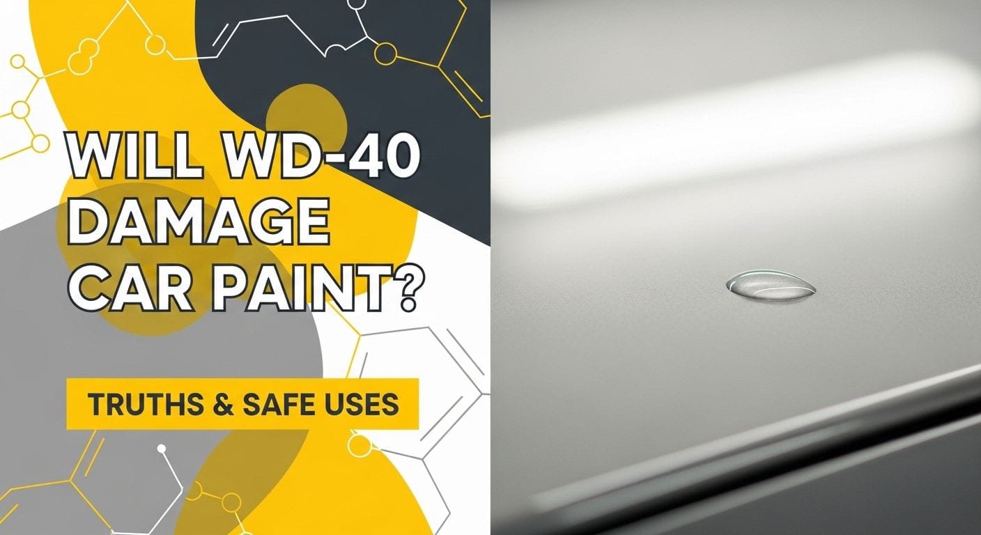 Will WD-40 Damage Car Paint? Truths & Safe Uses
