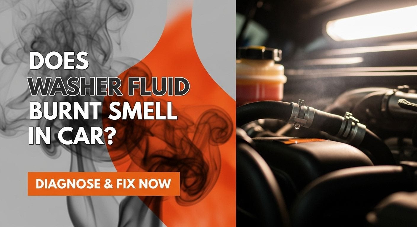 Does Washer Fluid Burnt Smell in Car: Diagnose & Fix Now