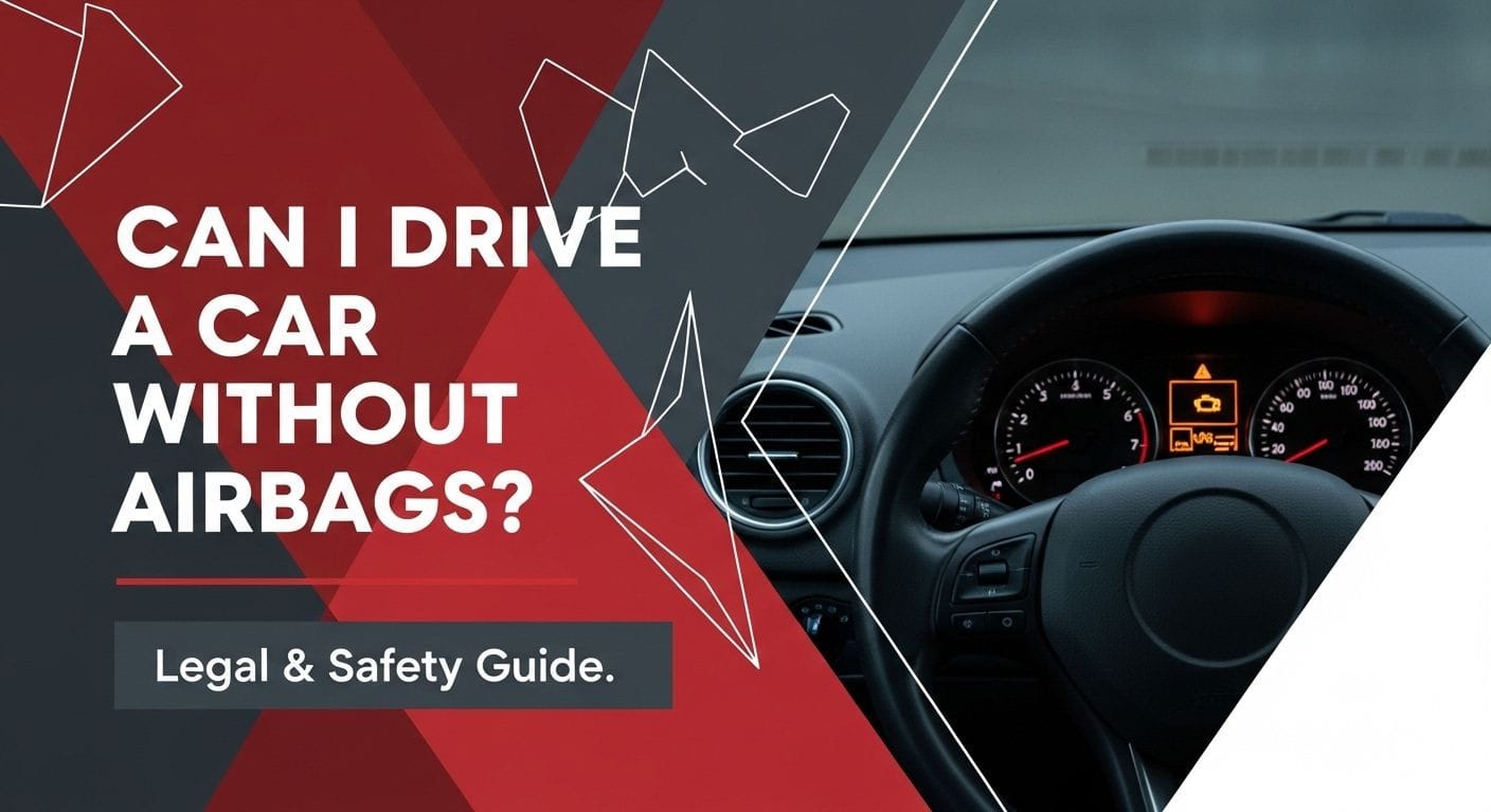 Can I Drive a Car Without Airbags? Legal & Safety Guide.