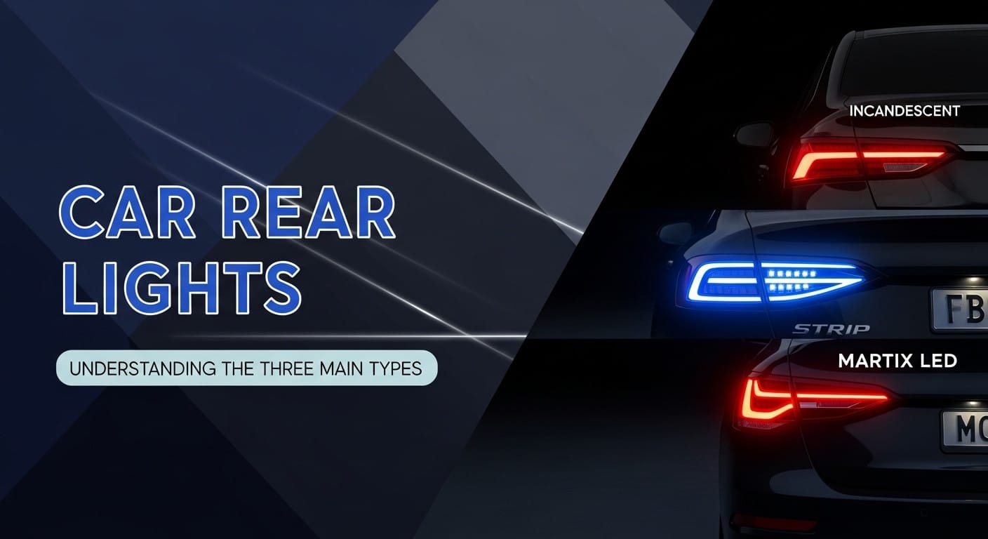 Car Rear Lights: Understanding the Three Main Types