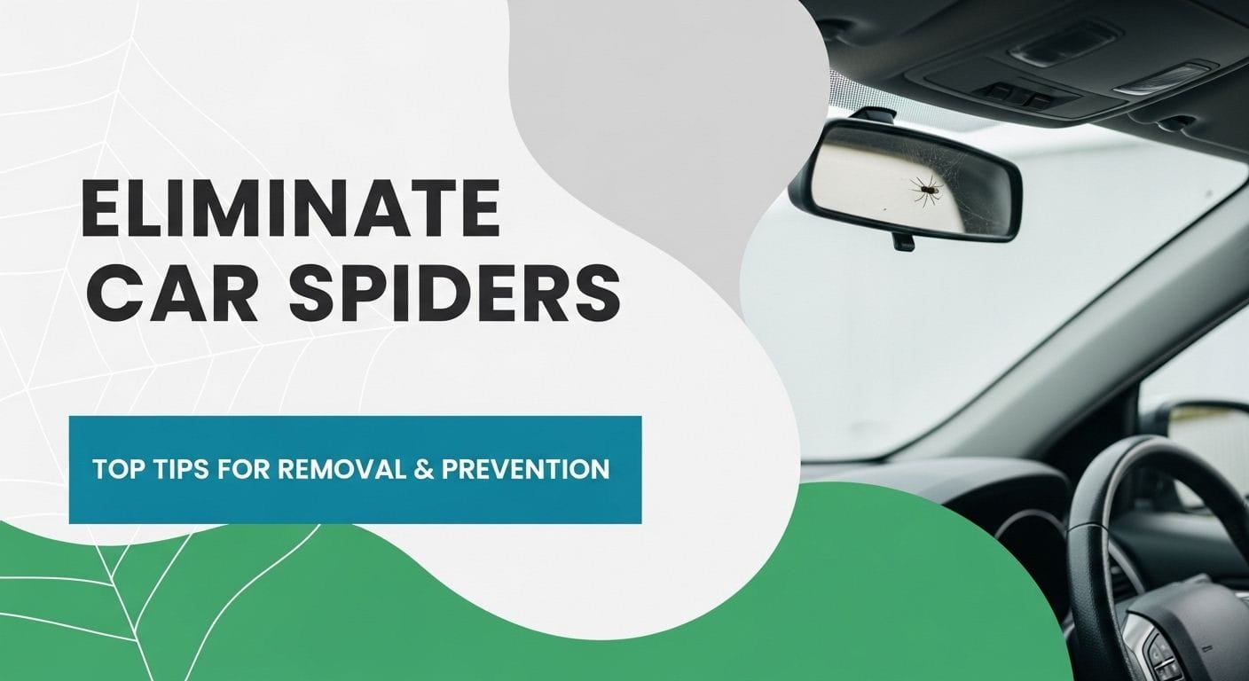 Eliminate Car Spiders: Top Tips for Removal & Prevention