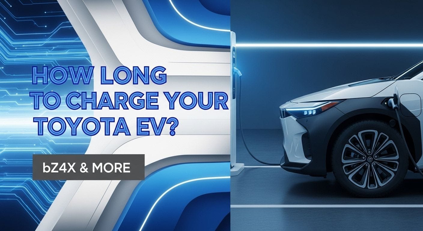 How Long to Charge Your Toyota EV? bZ4X & More