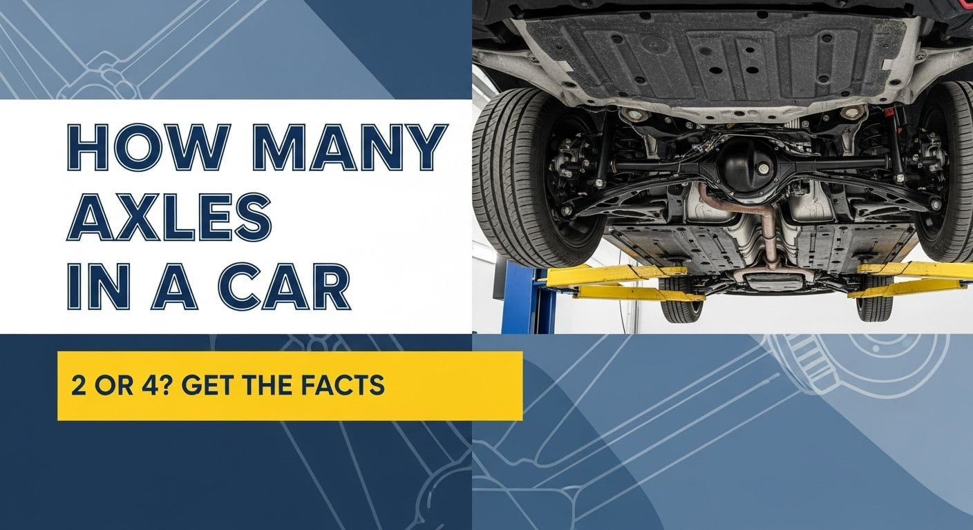How Many Axles In A Car: 2 Or 4? Get The Facts