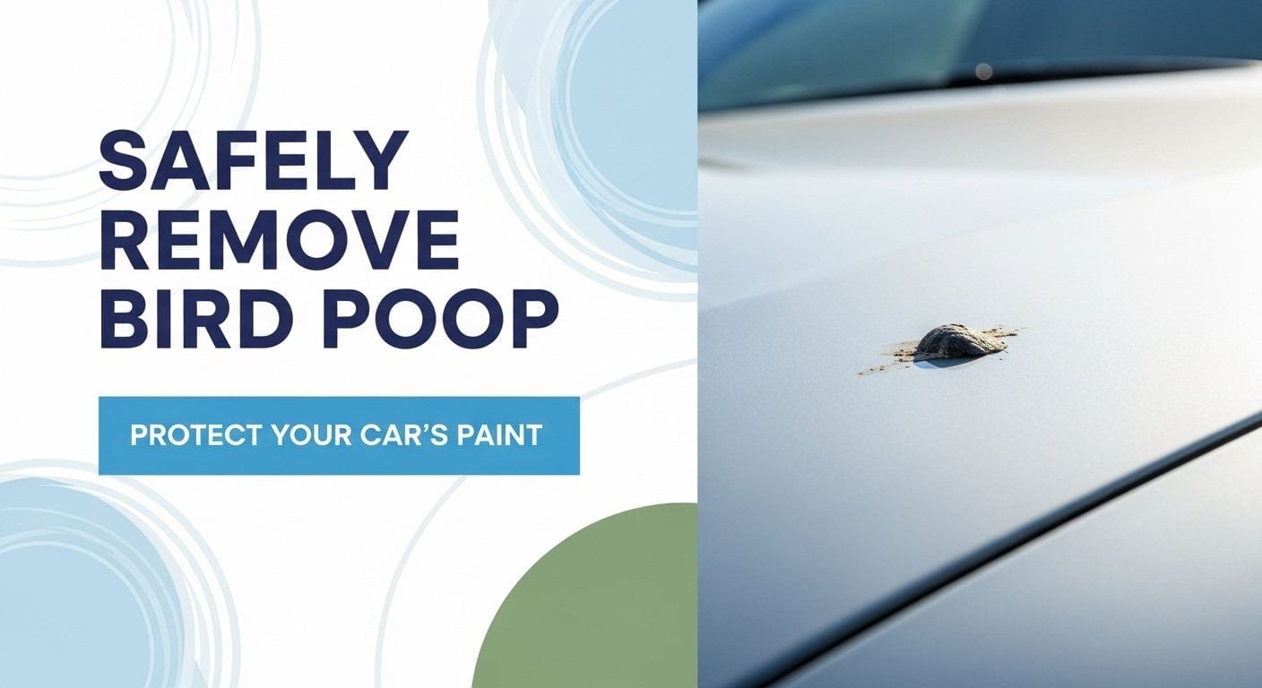 Safely Remove Bird Poop: Protect Your Car's Paint