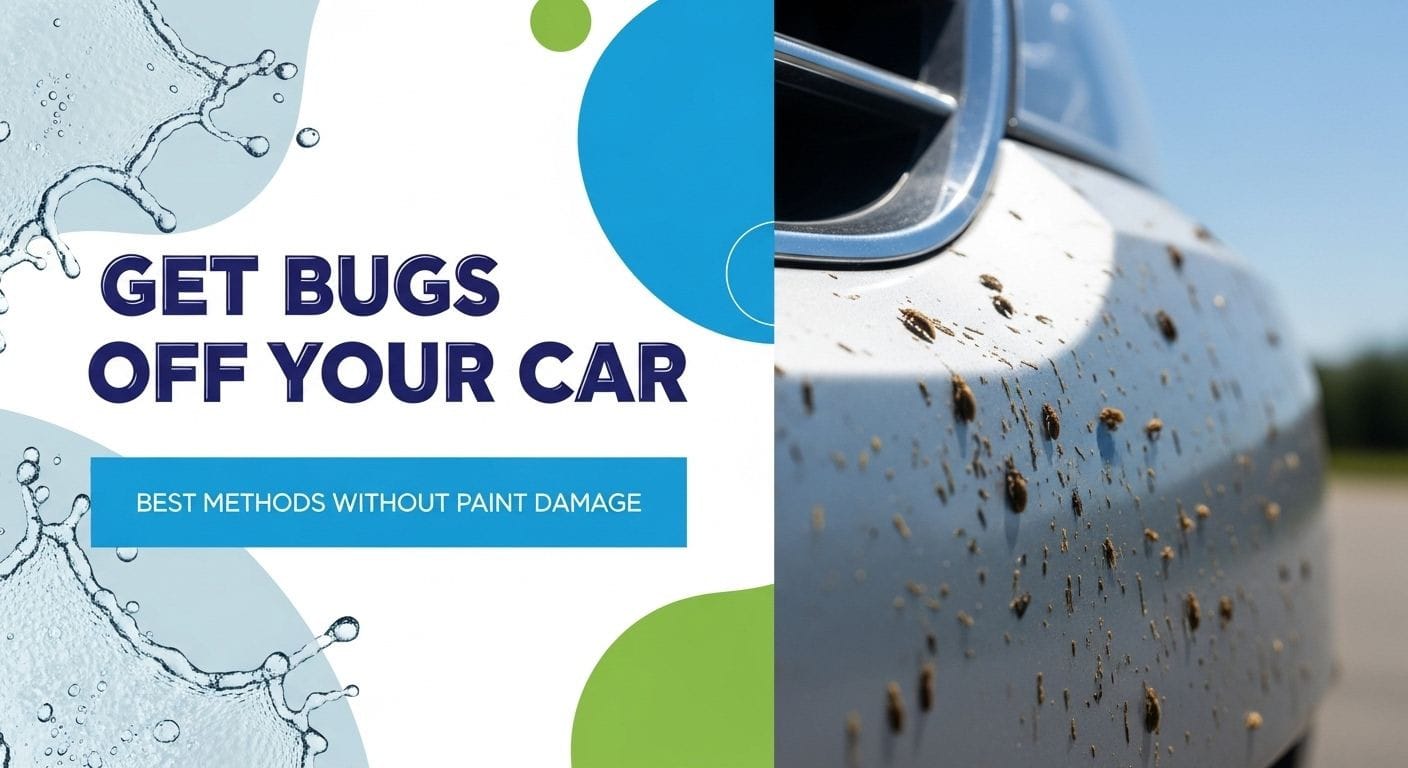 Get Bugs Off Your Car: Best Methods Without Paint Damage