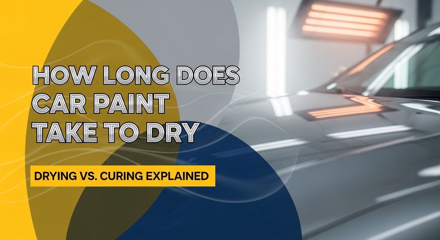 How Long Does Car Paint Take to Dry: Drying vs. Curing Explained