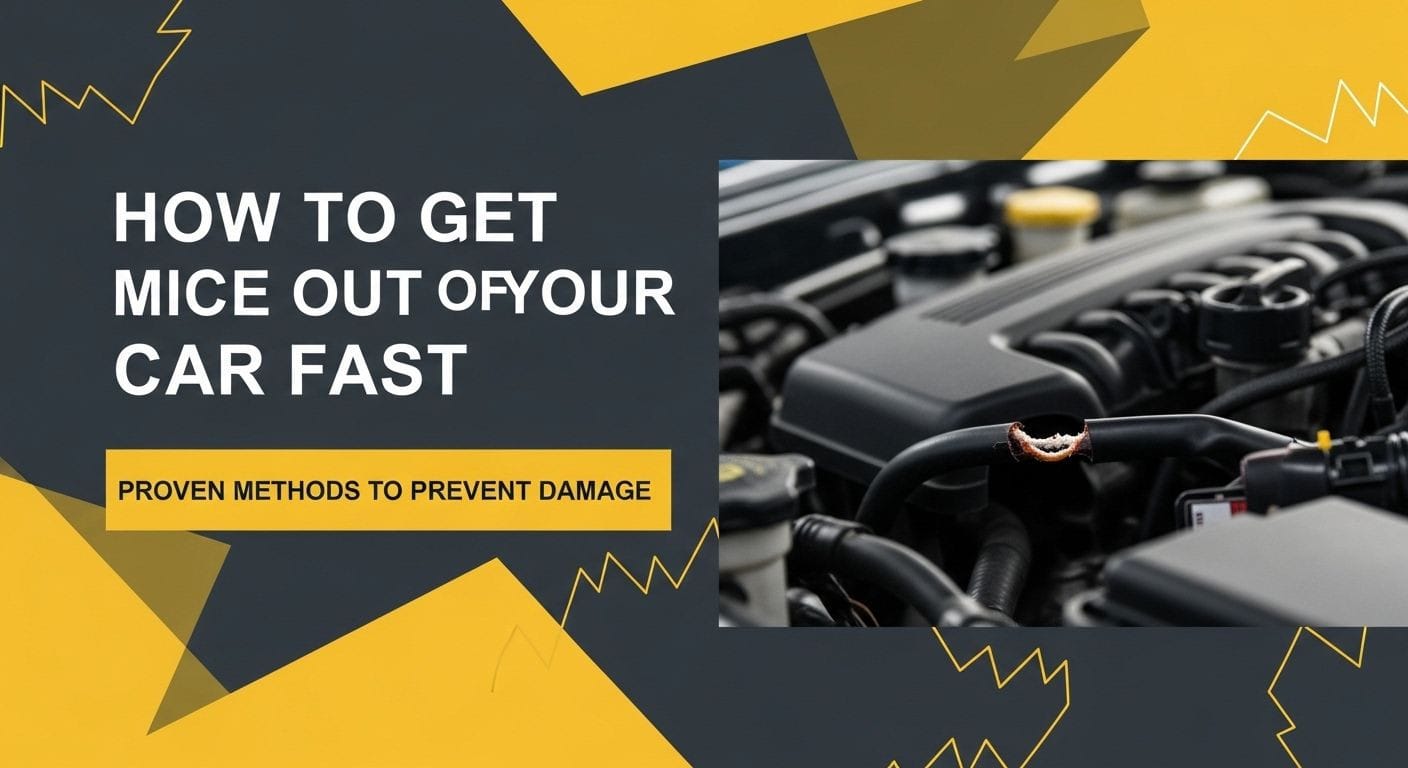 How To Get Mice Out Of Your Car Fast: Proven Methods To Prevent Damage
