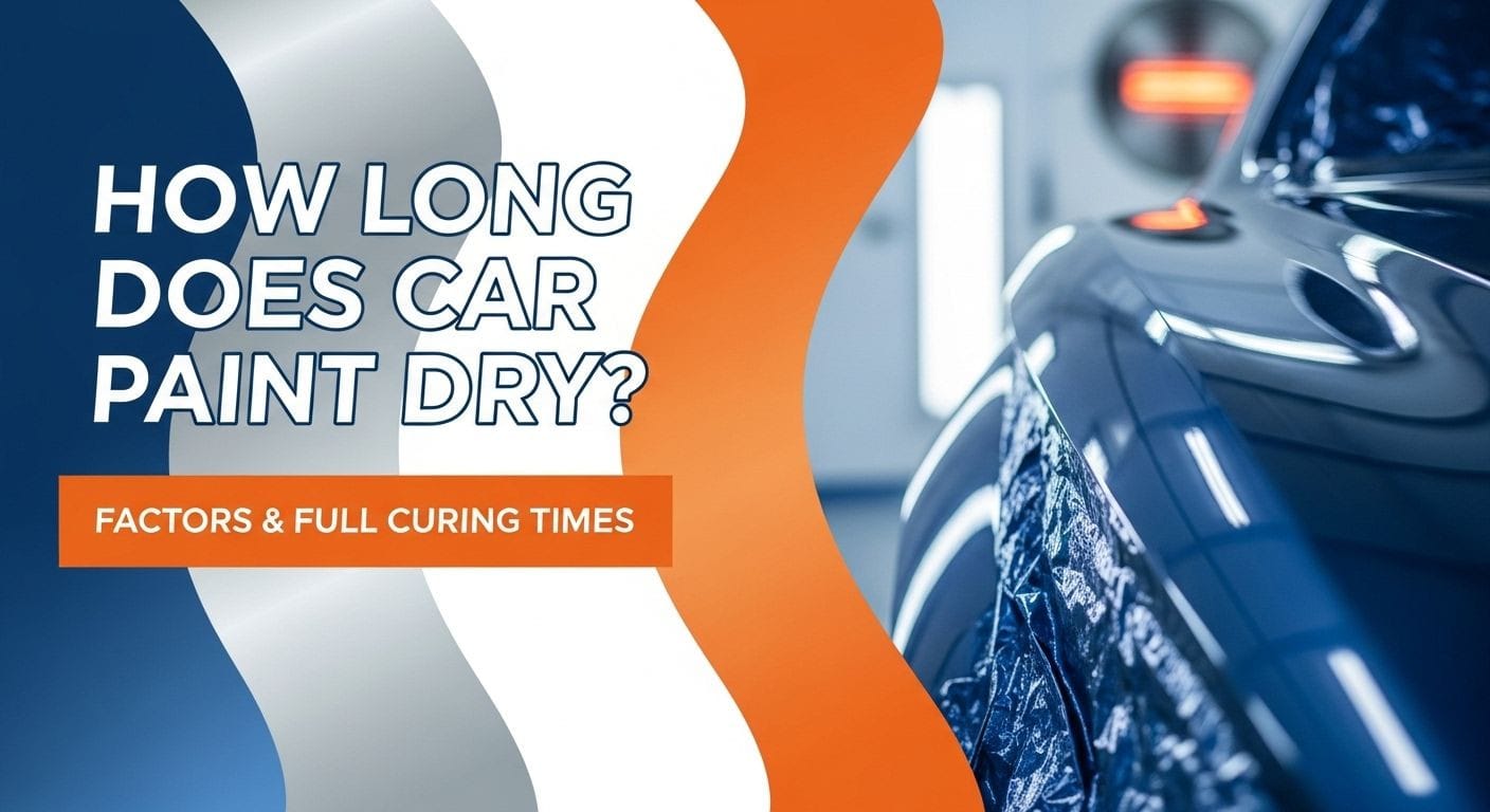 How Long Does Car Paint Dry? Factors & Full Curing Times