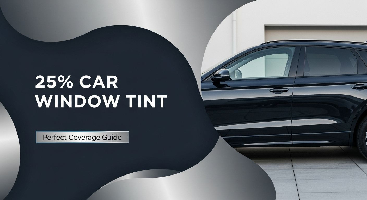 25% Car Window Tint: What You Need to Know for Perfect Coverage