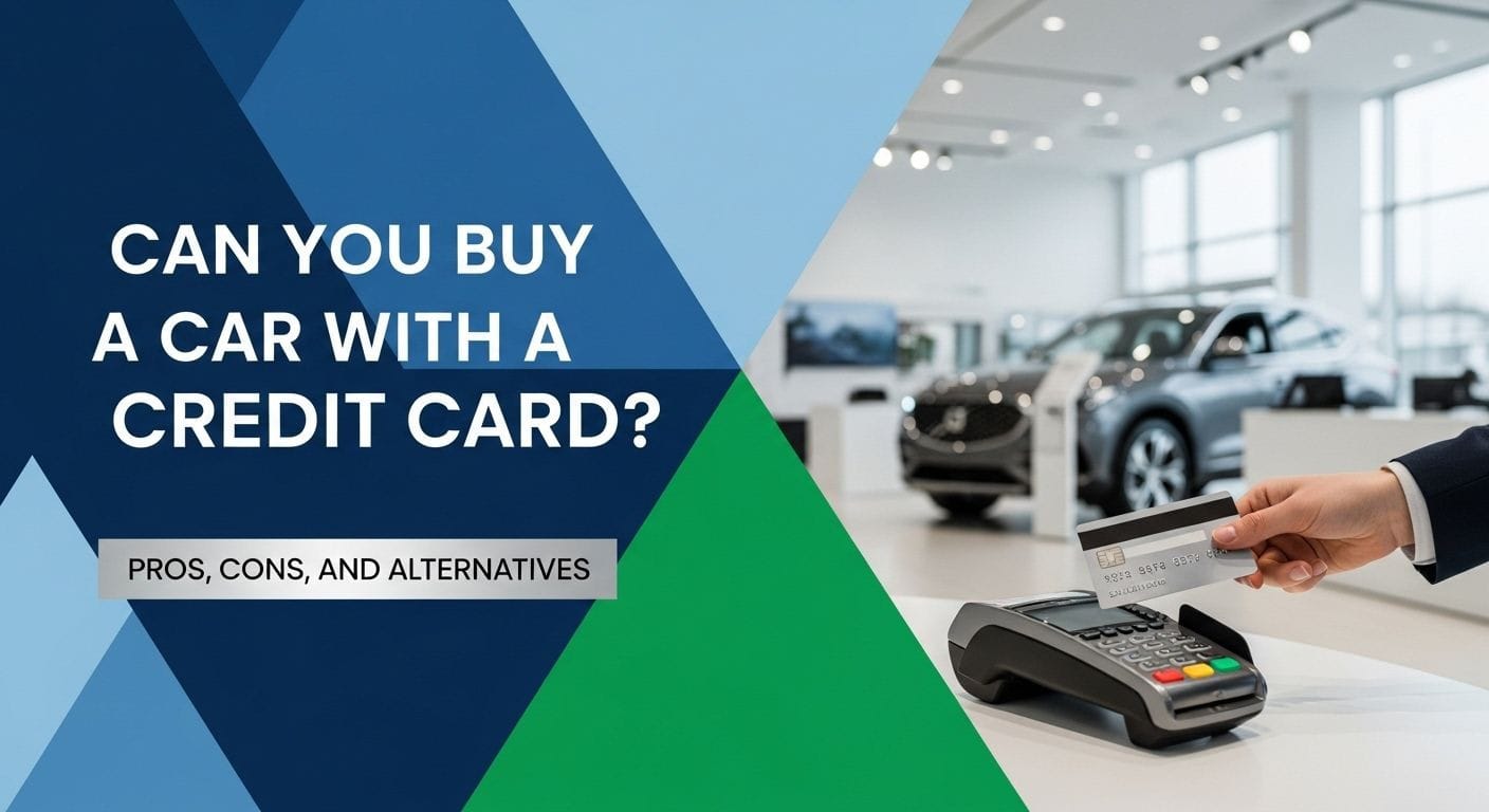 Can You Buy a Car with a Credit Card? Pros, Cons, and Alternatives