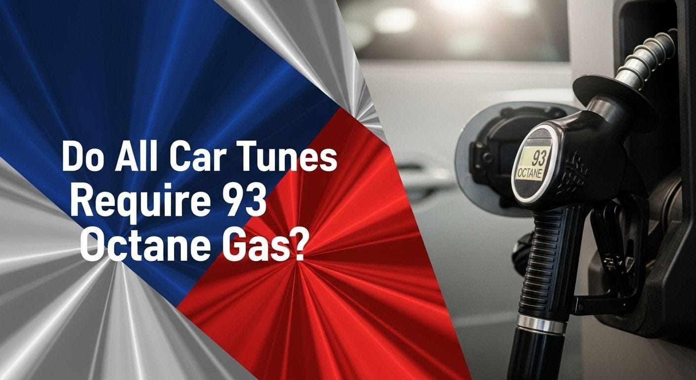 Do All Car Tunes Require 93 Octane Gas?