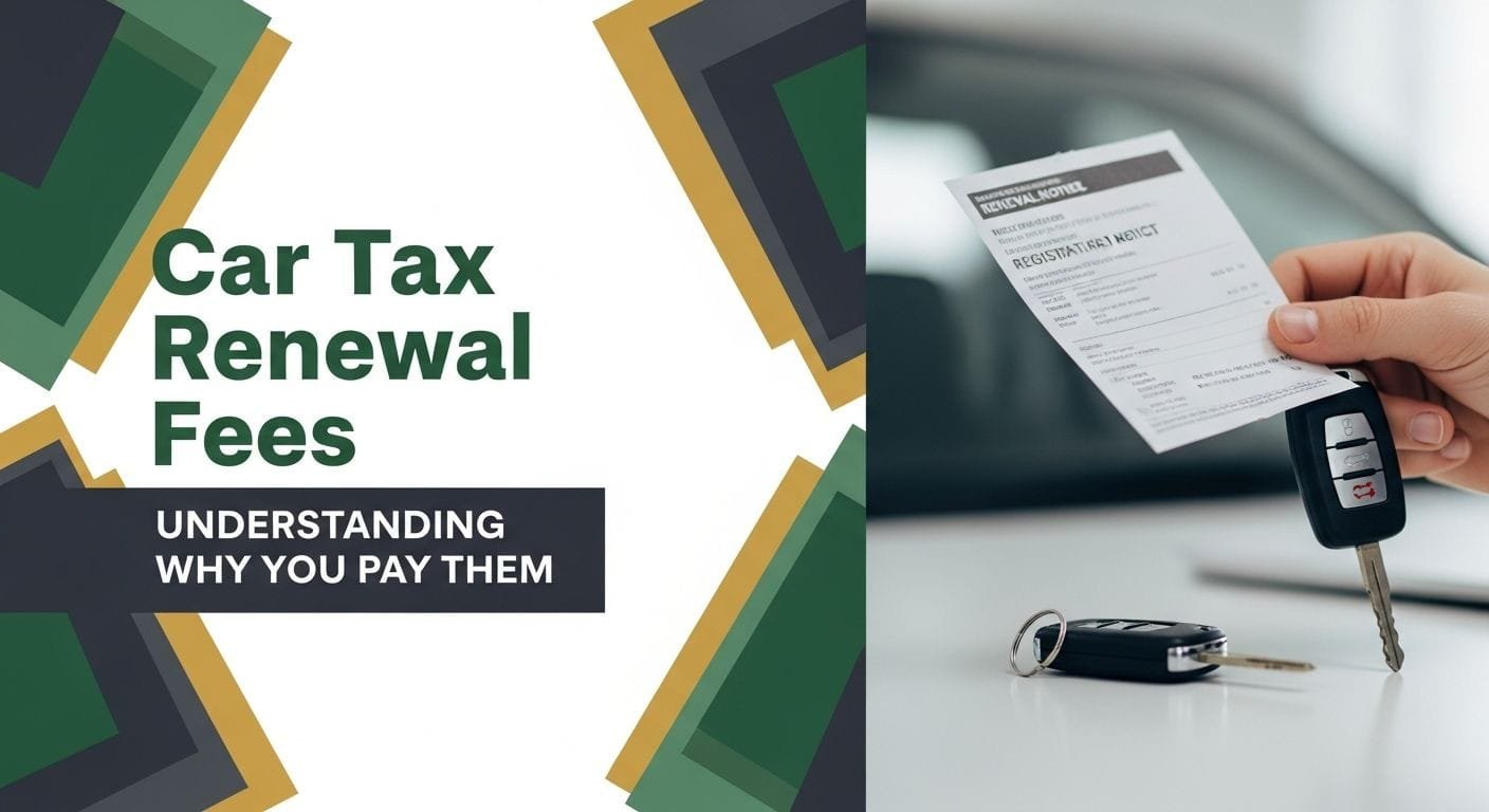 Car Tax Renewal Fees: Understanding Why You Pay Them