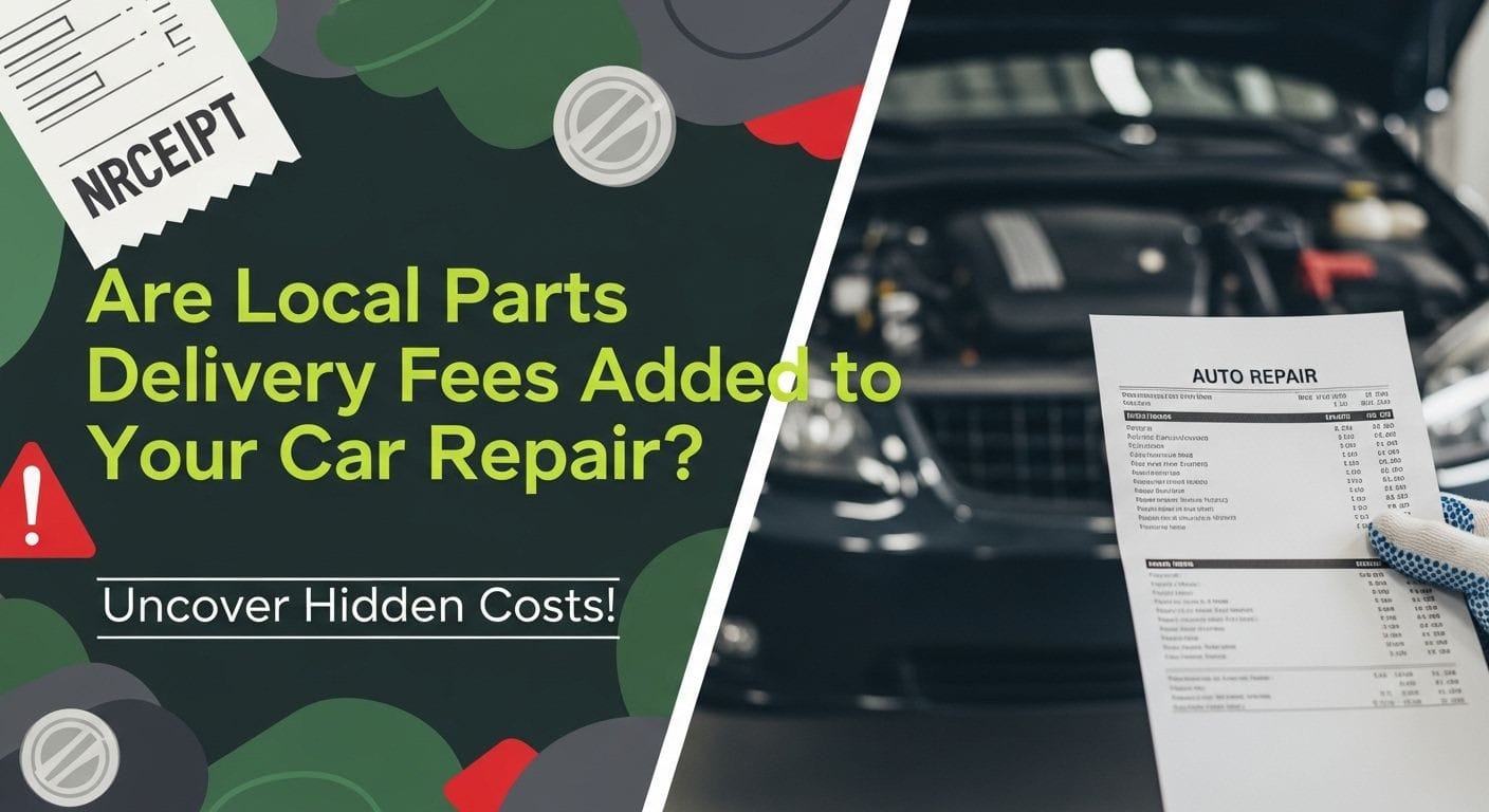 Are Local Parts Delivery Fees Added to Your Car Repair?