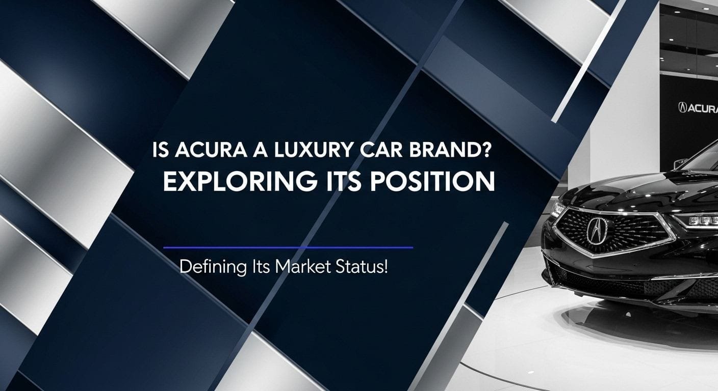 Is Acura a Luxury Car Brand? Exploring Its Position