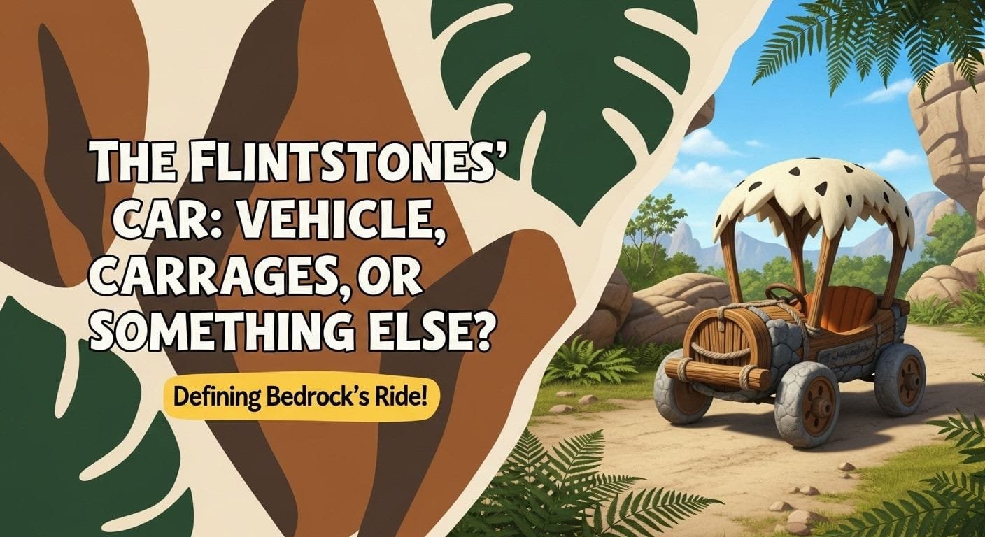 The Flintstones' Car: Vehicle, Carriage, or Something Else?