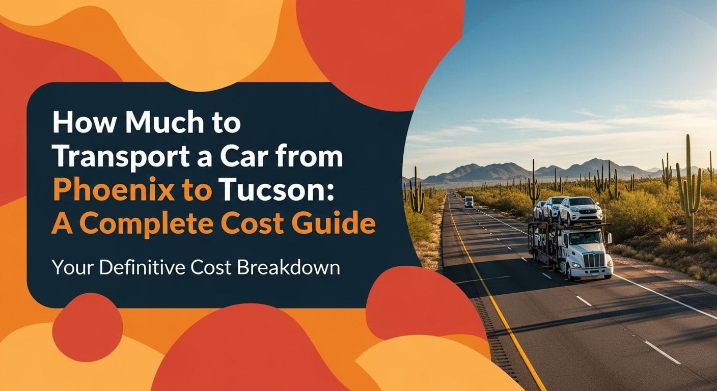 How Much to Transport a Car from Phoenix to Tucson: A Complete Cost Guide