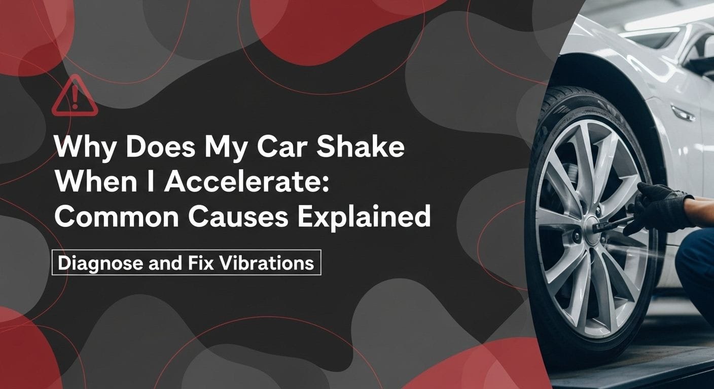 Why Does My Car Shake When I Accelerate: Common Causes Explained