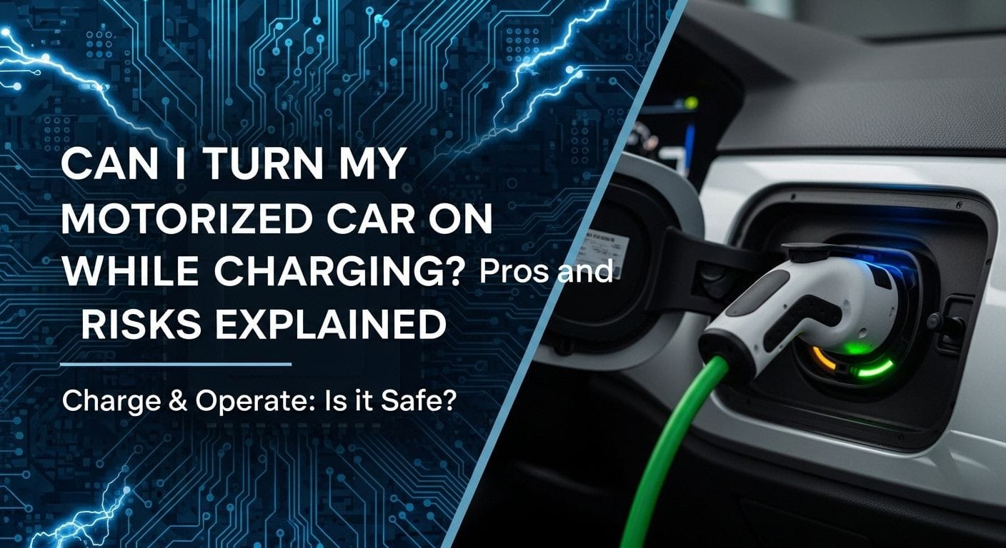Can I Turn My Motorized Car On While Charging? Pros and Risks Explained