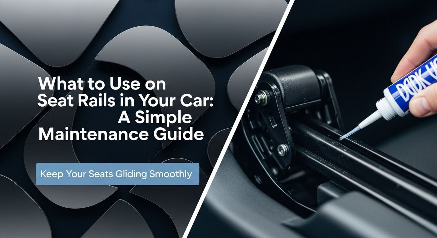 What to Use on Seat Rails in Your Car: A Simple Maintenance Guide
