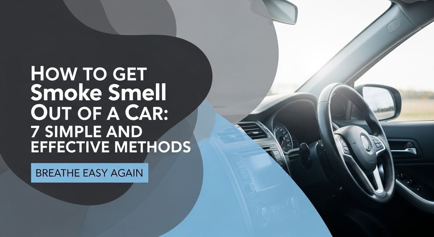 How to Get Smoke Smell Out of a Car: 7 Simple and Effective Methods