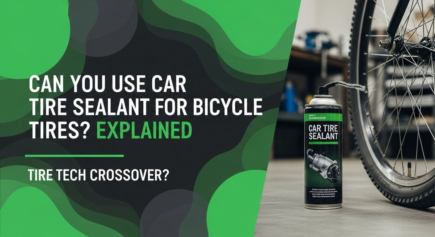 Can You Use Car Tire Sealant for Bicycle Tires? Explained 2 Can You Use Car Tire Sealant for Bicycle Tires? Explained