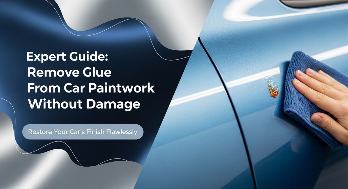 Expert Guide: Remove Glue From Car Paintwork Without Damage - CarXplorer