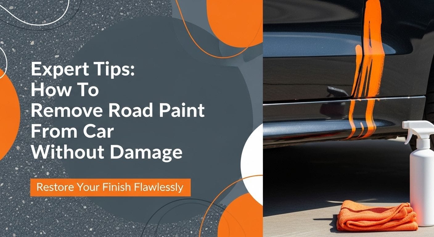 Expert Tips: How To Remove Road Paint From Car Without Damage