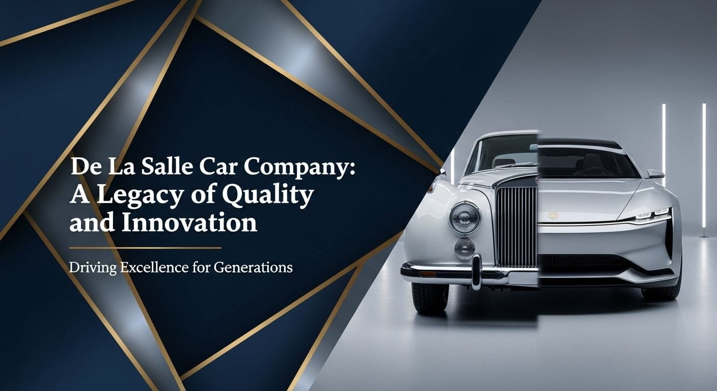 De La Salle Car Company: A Legacy of Quality and Innovation