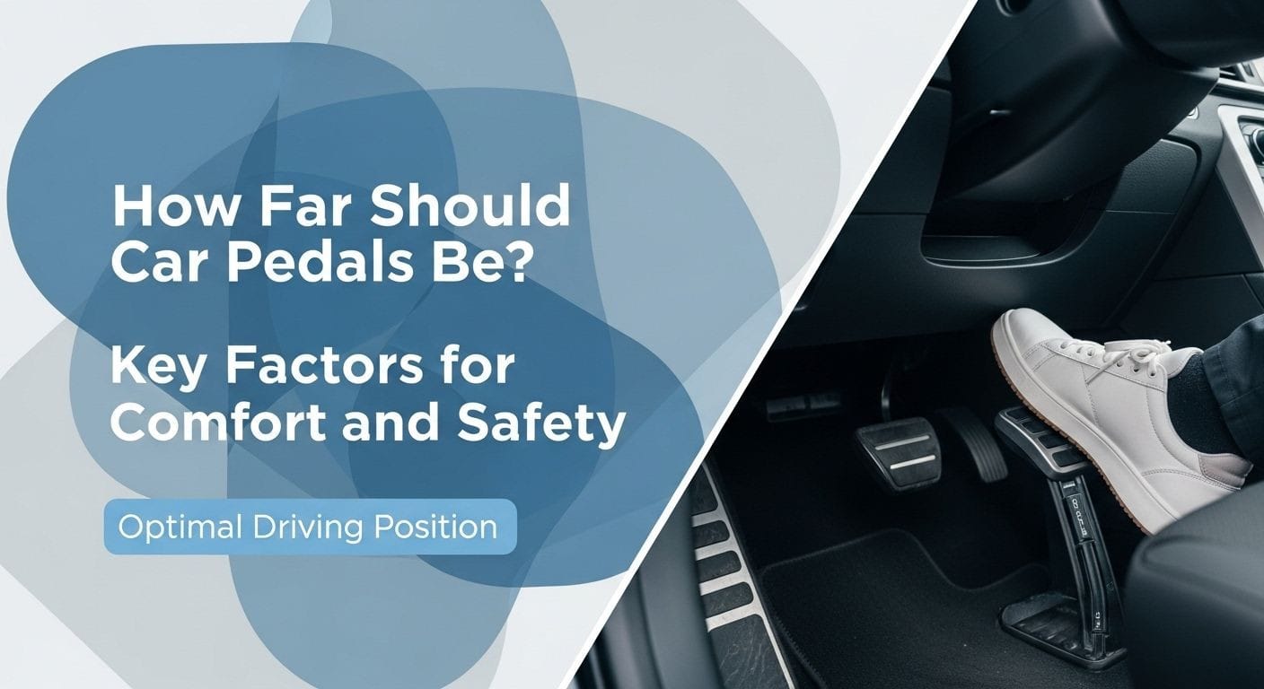 How Far Should Car Pedals Be? Key Factors for Comfort and Safety
