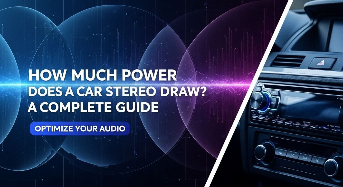 How Much Power Does a Car Stereo Draw? A Complete Guide 12 How Much Power Does a Car Stereo Draw? A Complete Guide