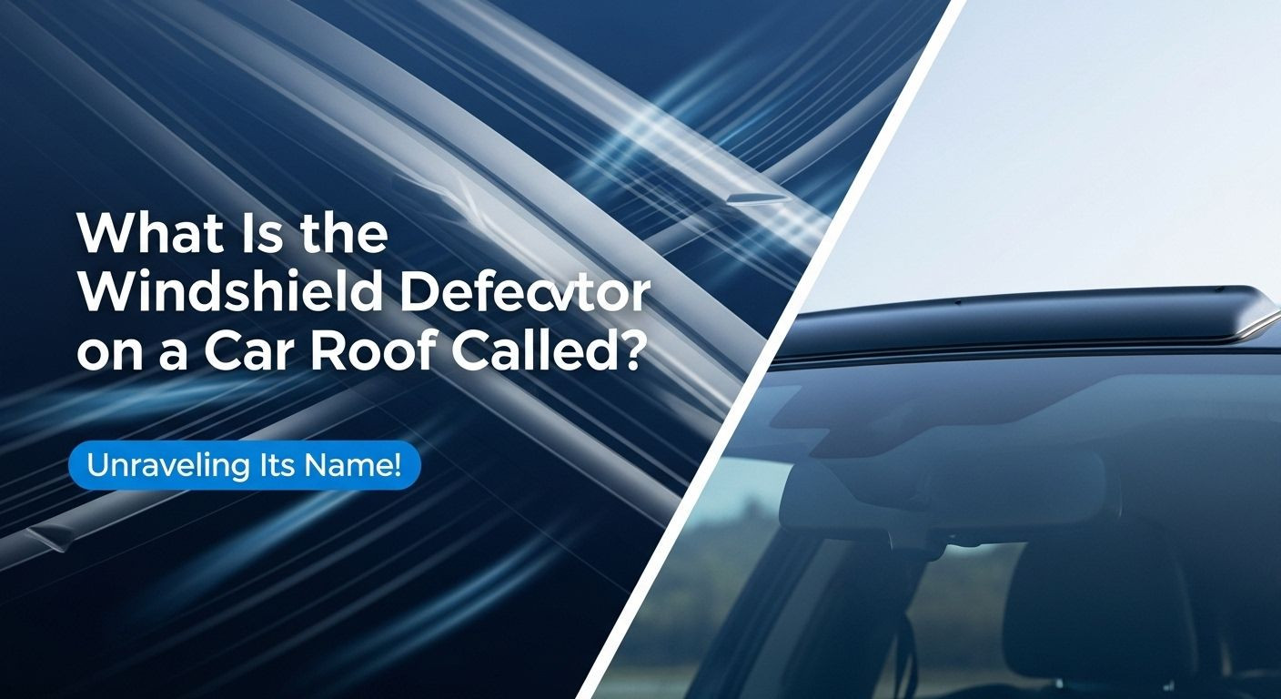 What Is the Windshield Deflector on a Car Roof Called?