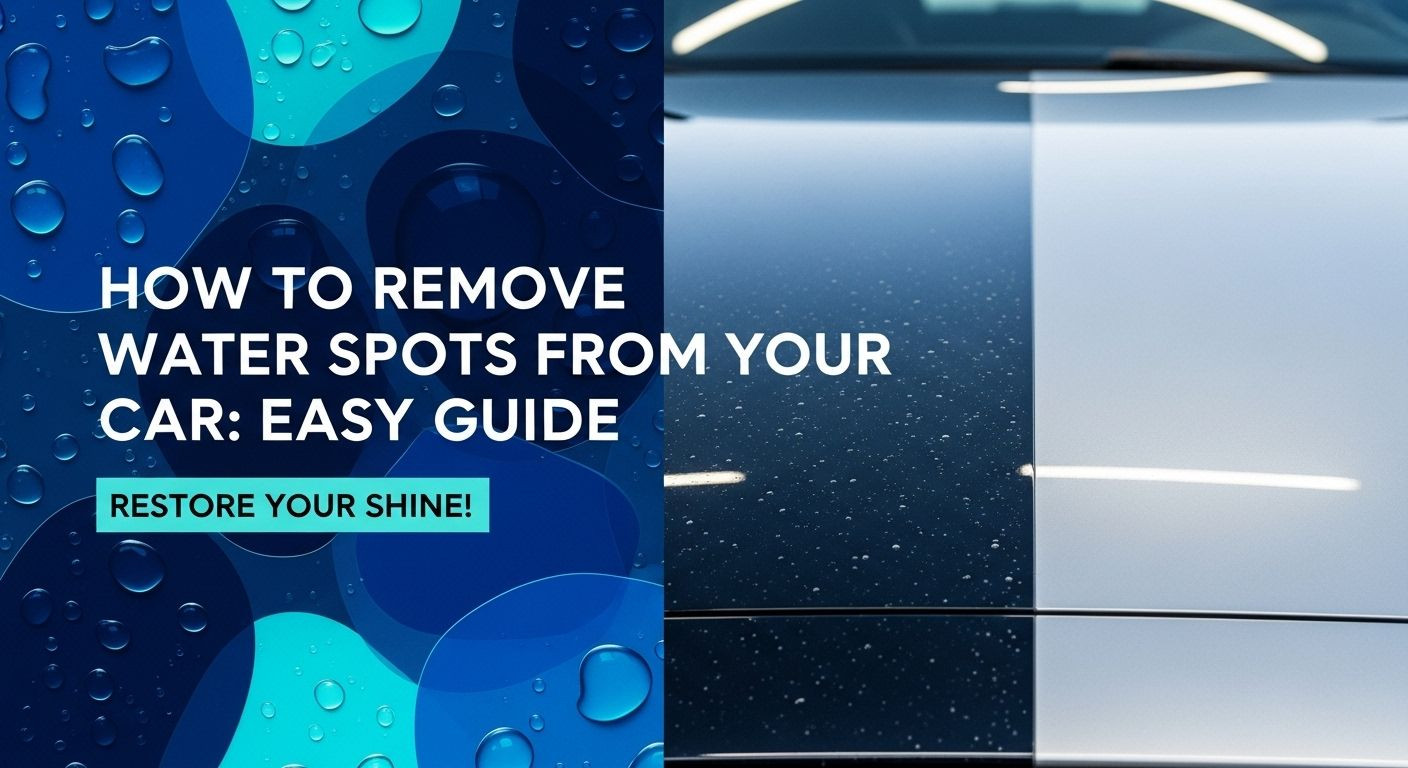 How to Remove Water Spots from Your Car: Easy Guide