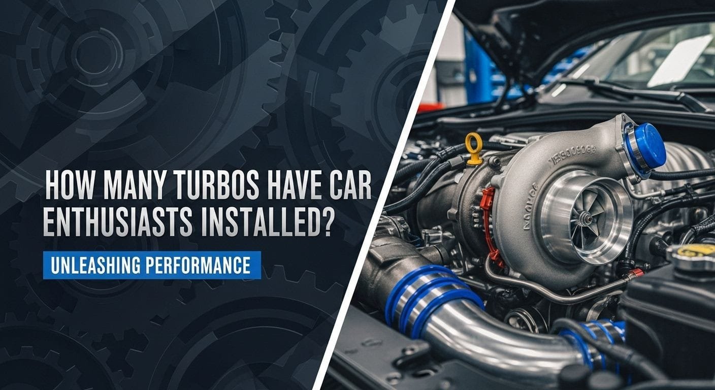 How Many Turbos Have Car Enthusiasts Installed? 6 How Many Turbos Have Car Enthusiasts Installed?