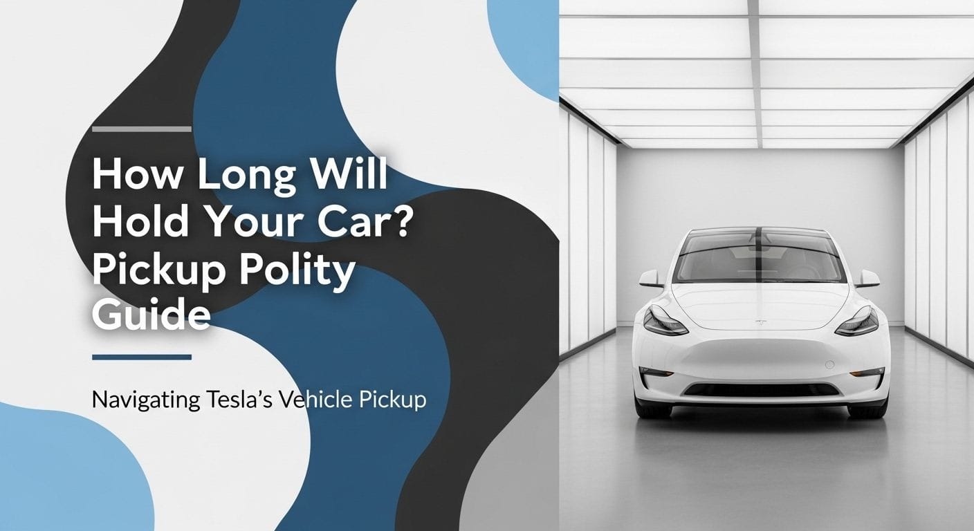 How Long Will Tesla Hold Your Car? Pickup Policy Guide