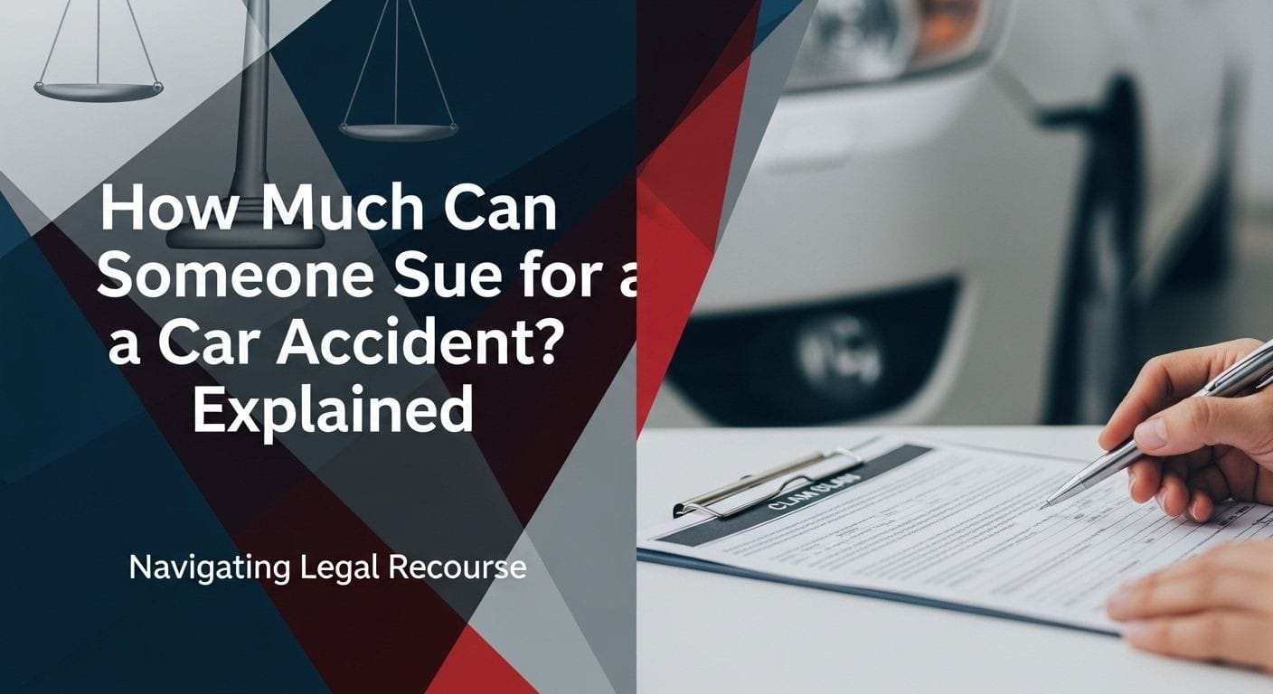How Much Can Someone Sue for a Car Accident? Explained