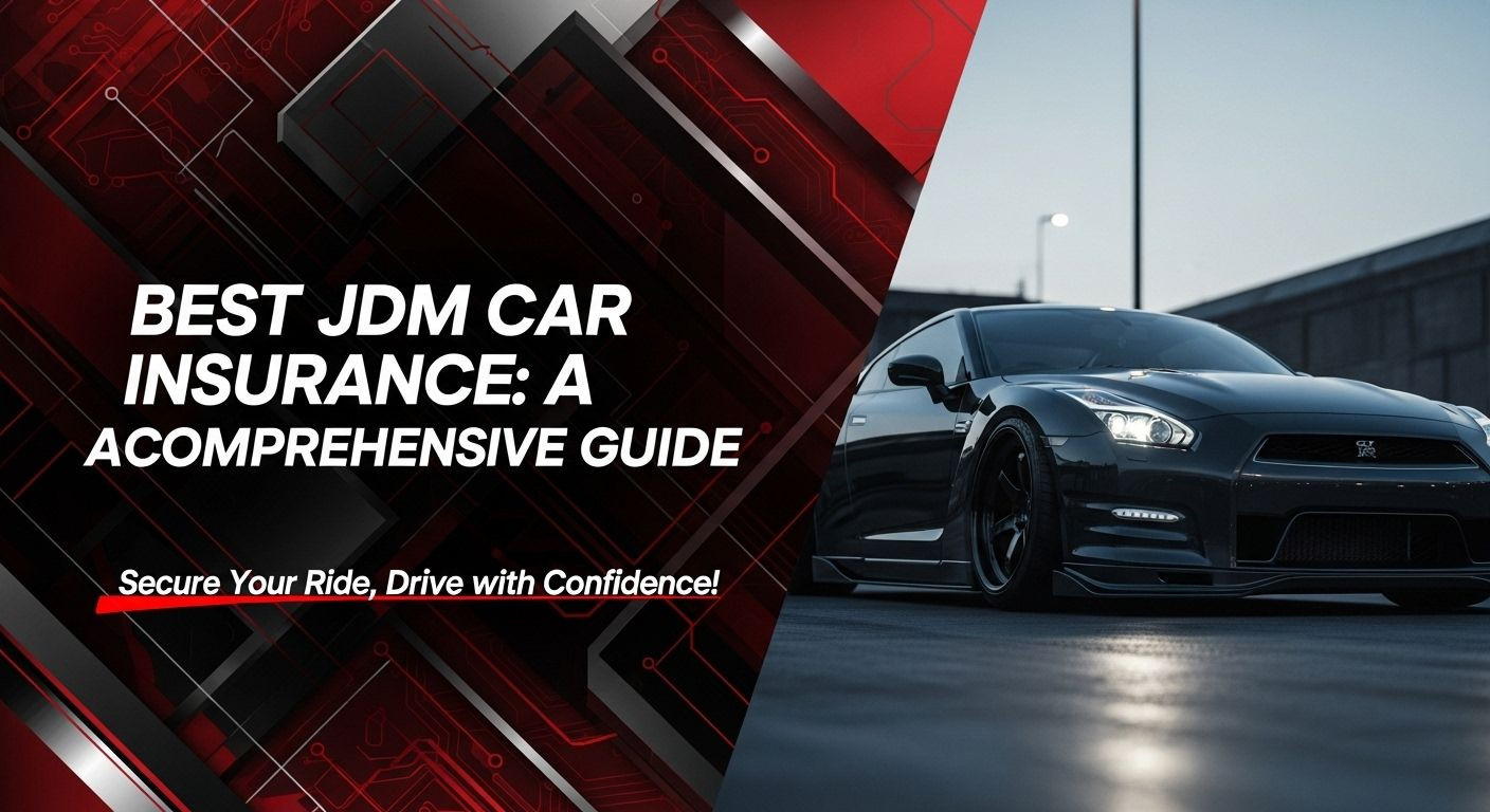 Best JDM Car Insurance: A Comprehensive Guide