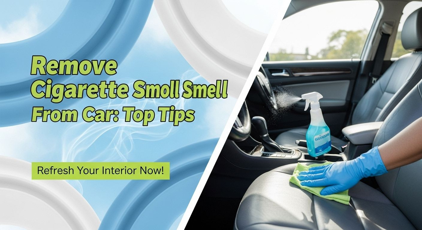 Remove Cigarette Smoke Smell From Car: Top Tips