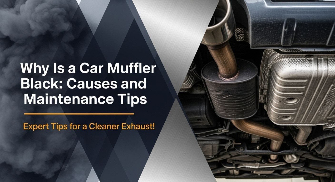 Why Is a Car Muffler Black: Causes and Maintenance Tips 4 Why Is a Car Muffler Black: Causes and Maintenance Tips