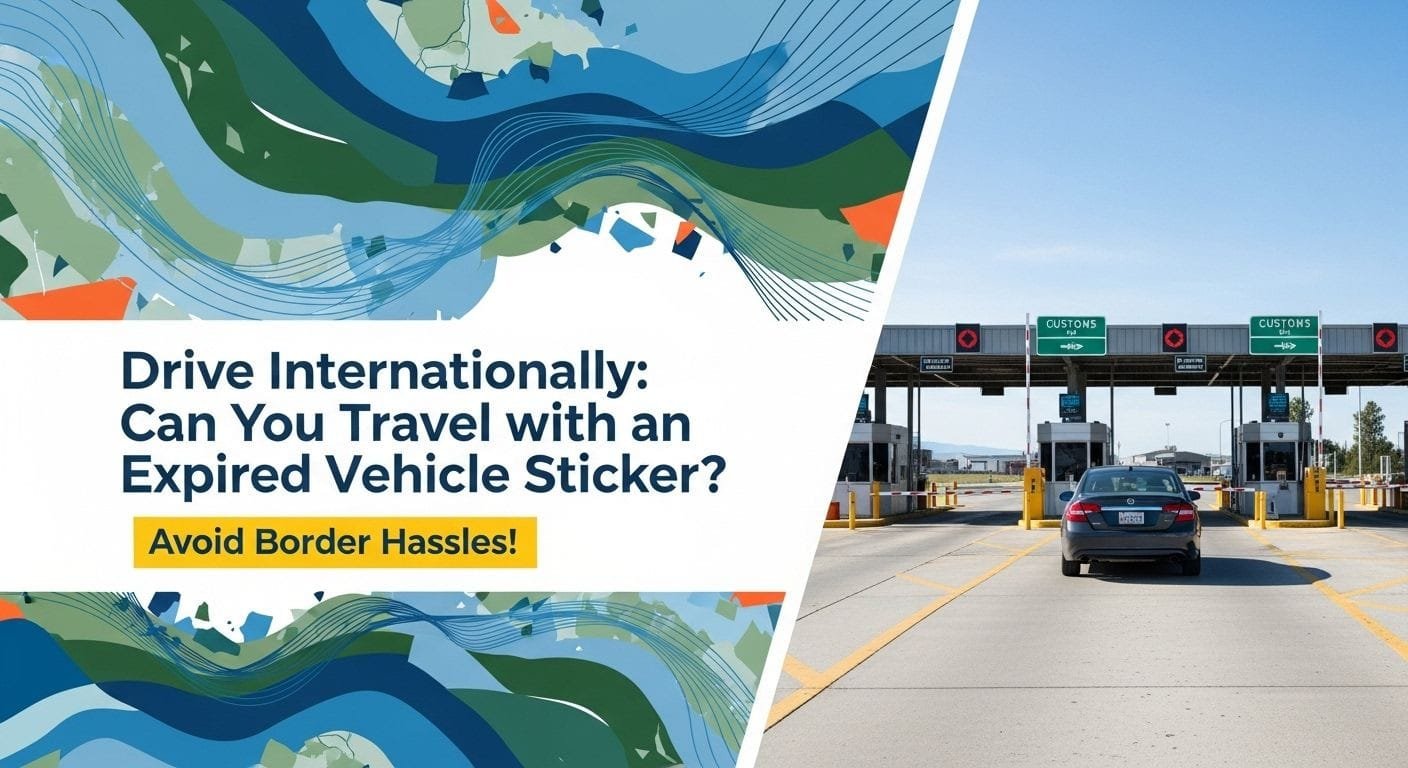 Drive Internationally: Can You Travel with an Expired Vehicle Sticker?