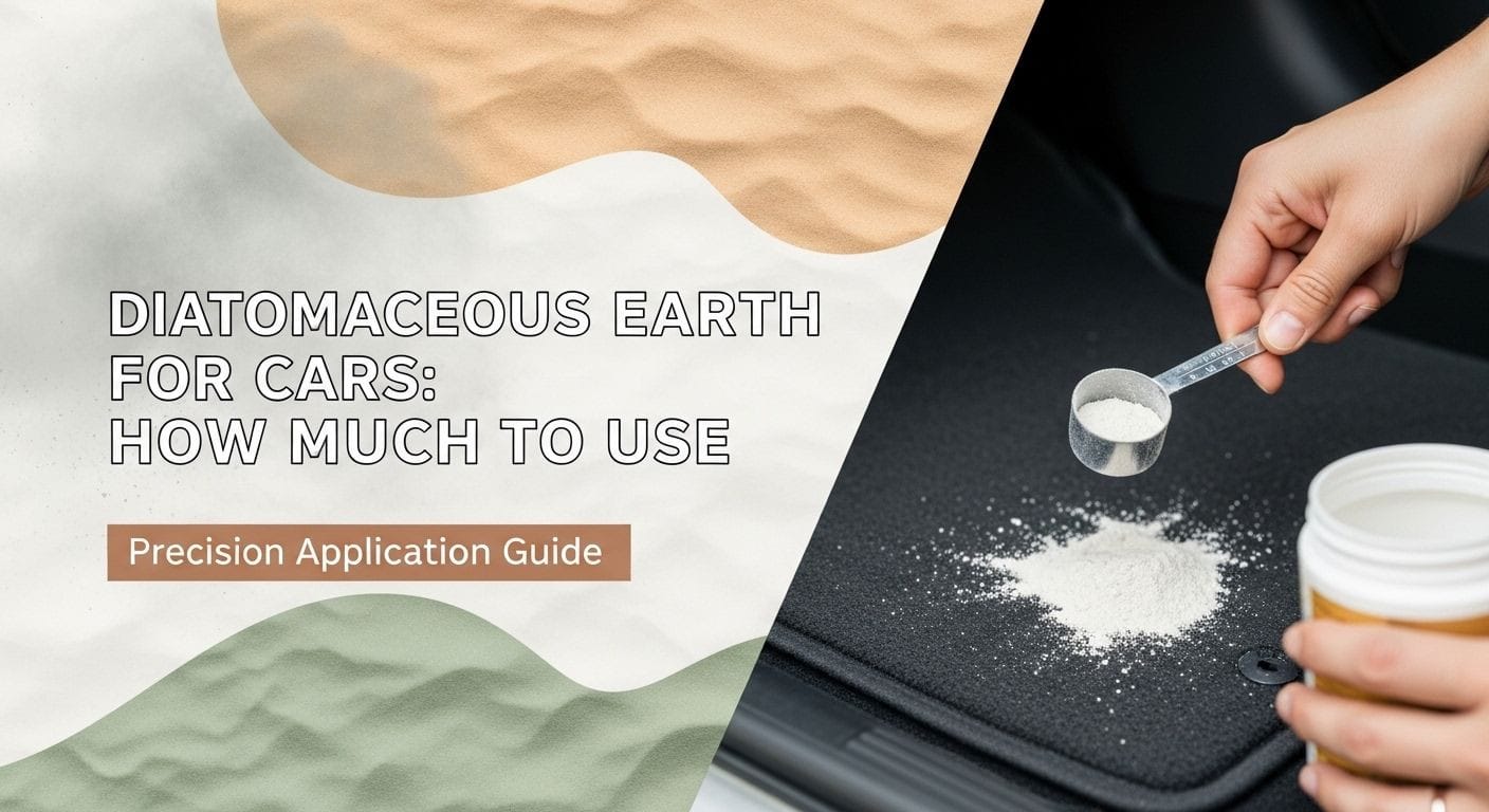 Diatomaceous Earth for Cars: How Much to Use