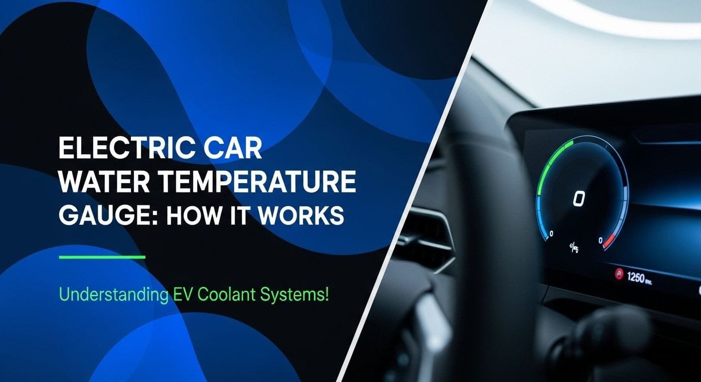 Electric Car Water Temperature Gauge: How It Works