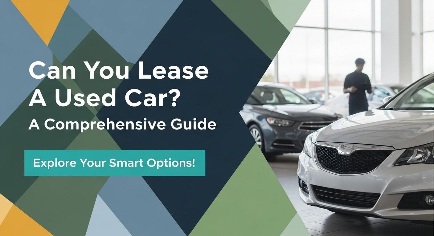 Can You Lease a Used Car? A Comprehensive Guide