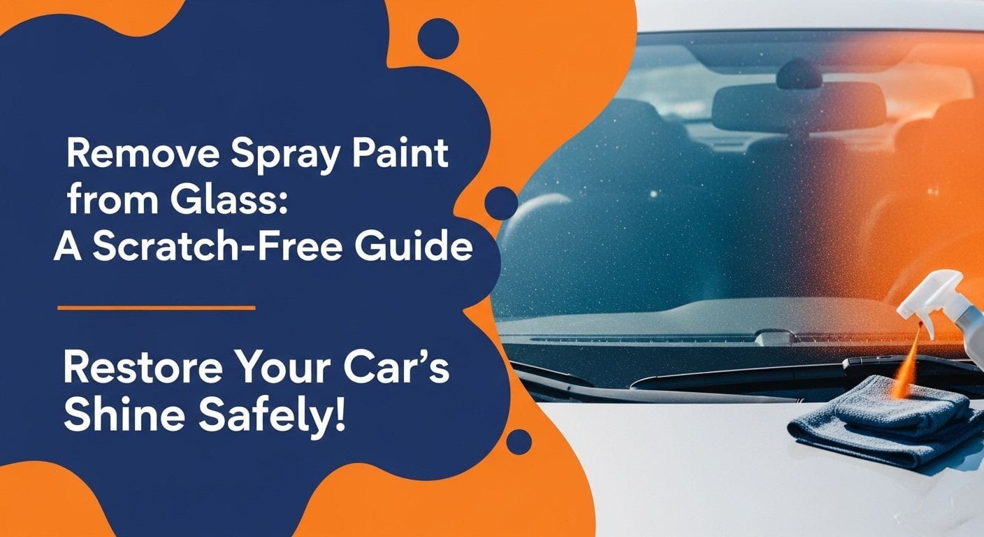 Remove Spray Paint from Glass: A Scratch-Free Guide