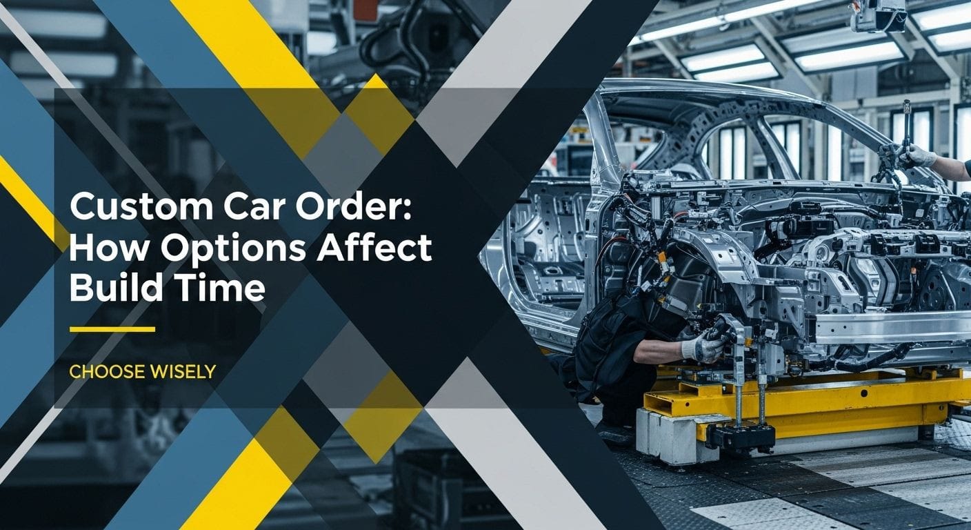 Custom Car Order: How Options Affect Build Time