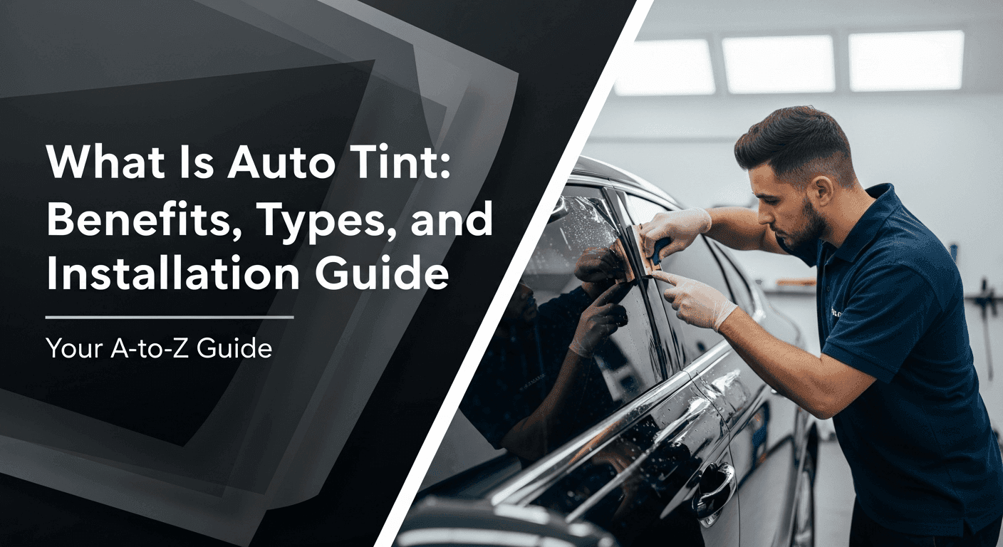 What Is Auto Tint: Benefits, Types, and Installation Guide