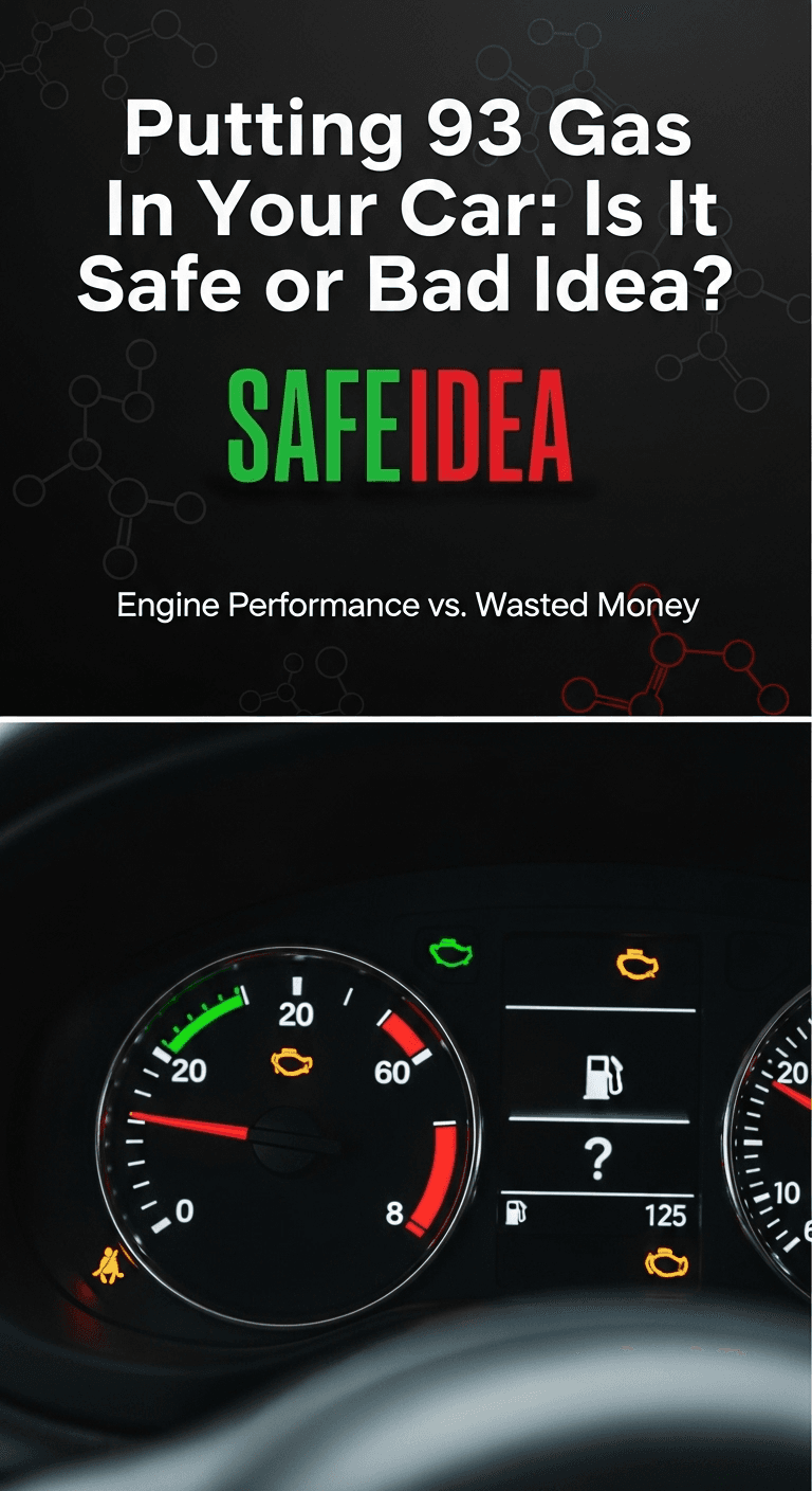 Putting 93 Gas in Your Car: Is It Safe or a Bad Idea? 1 Answering the user's question about if can i put 93 gas in my car