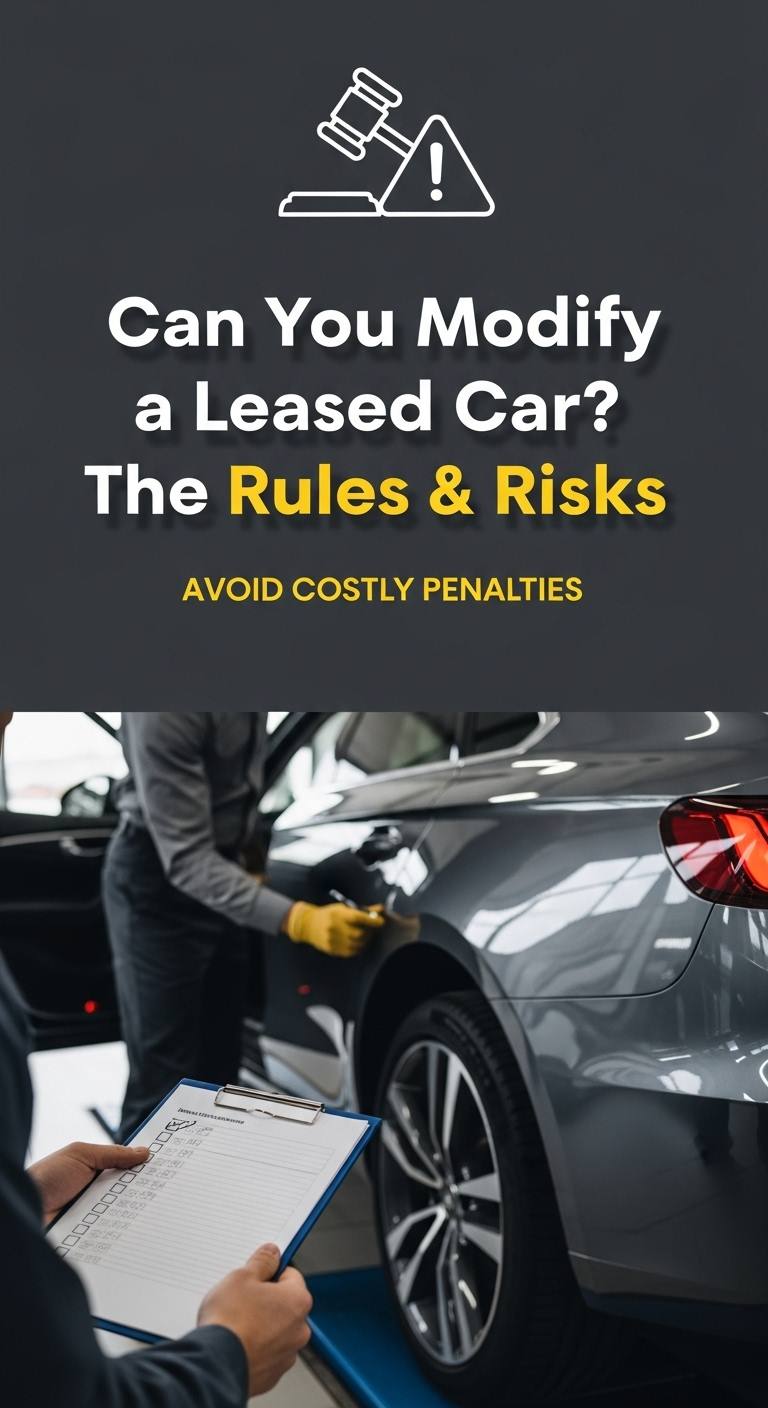 can you mod a lease car
